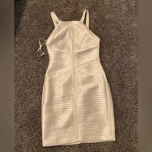 Gorgeous white🤍ribbon BCBG Maxazria ribbon dress. Size 2